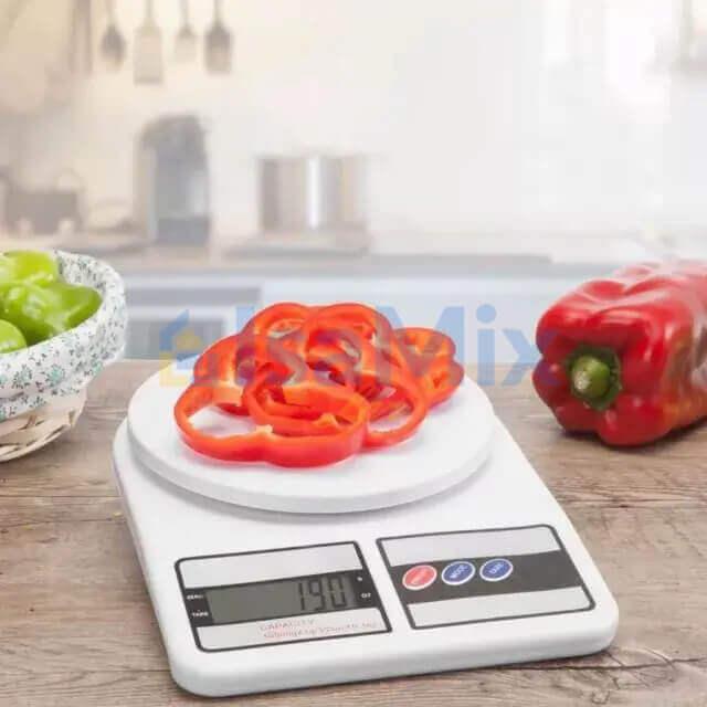 Balança Digital De Cozinha Alta Precisão Nutrição Dieta Fitness 10kg - IsamixLar - Mega loja de utilidades