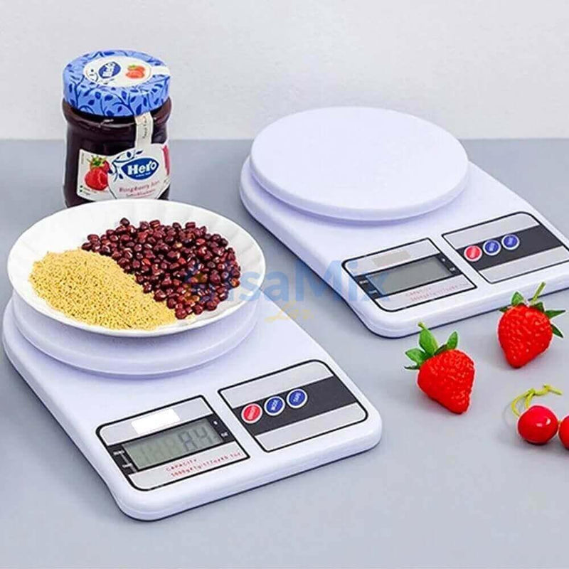 Balança Digital De Cozinha Alta Precisão Nutrição Dieta Fitness 10kg - IsamixLar - Mega loja de utilidades