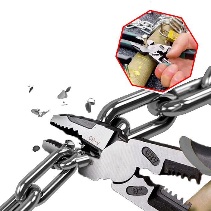 Alicate Titanium Corta Tudo Profissional Multifuncional - Max Metal™ - IsamixLar - Mega loja de utilidades