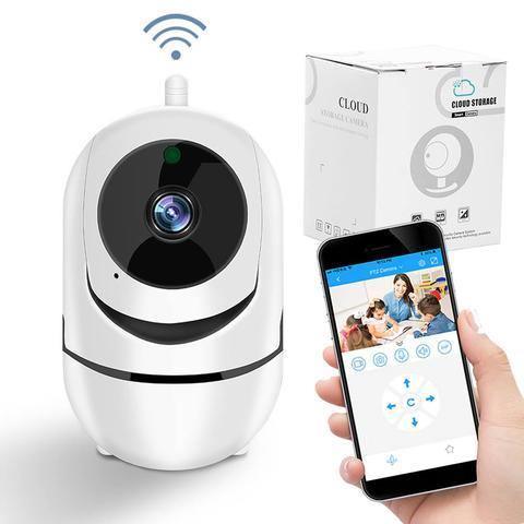 Babá Eletrônica com Câmera de Monitoramento Wifi 1080P - Baby Cam™ - IsamixLar - Mega loja de utilidades