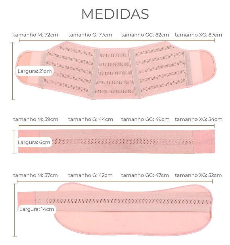 Cinta para Gestantes Sustentação Abdominal Grávidas - Mom Flex™ - IsamixLar - Mega loja de utilidades