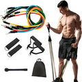 Kit Elásticos Extensores Fitness de Resistência Tubos de Borracha - Estica Gym™ - IsamixLar - Mega loja de utilidades