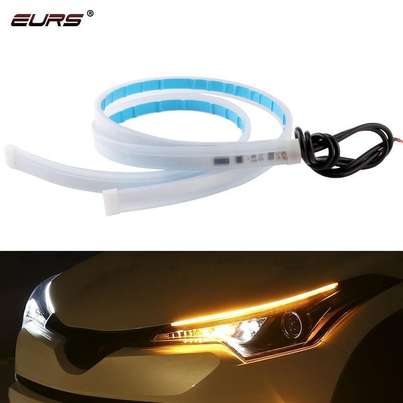 Fita LED Para Carro DLR Faixa de Luz Universal - Auto Led™ - IsamixLar - Mega loja de utilidades