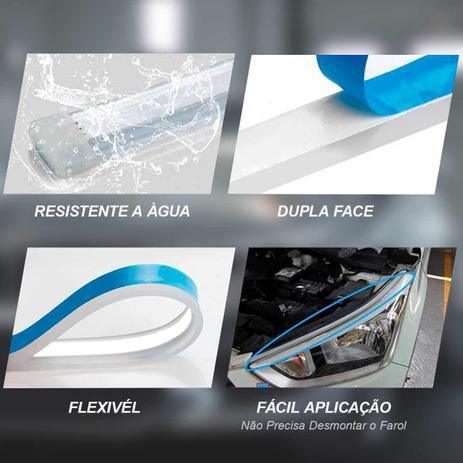 Fita LED Para Carro DLR Faixa de Luz Universal - Auto Led™ - IsamixLar - Mega loja de utilidades